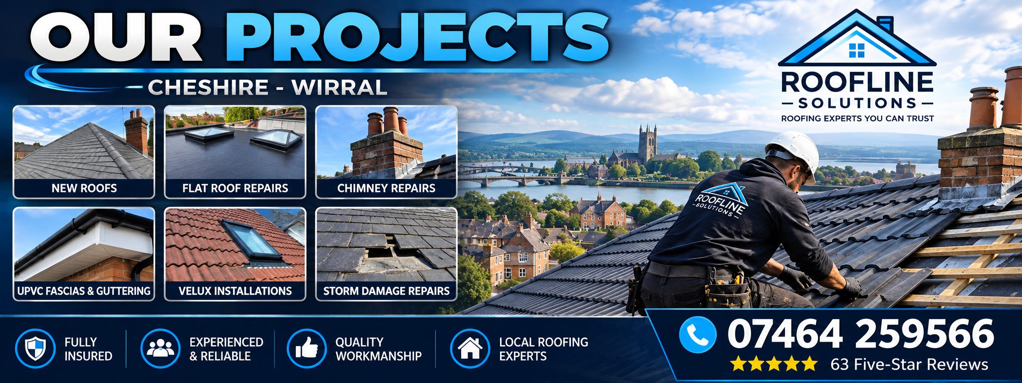 Our roofing projects across Cheshire and the Wirral - Roofline Solutions