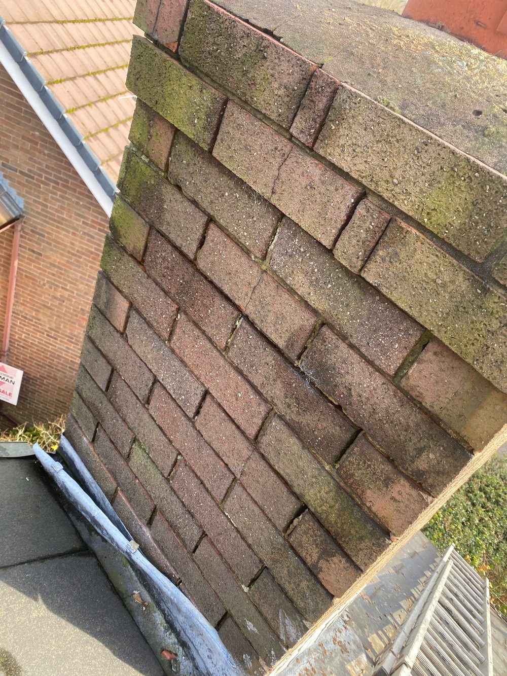 Open perp joints and eroded bedding on the weather face of a stack