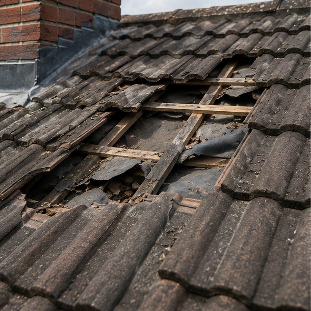 Roof repairs in Deeside by Roofline Solutions